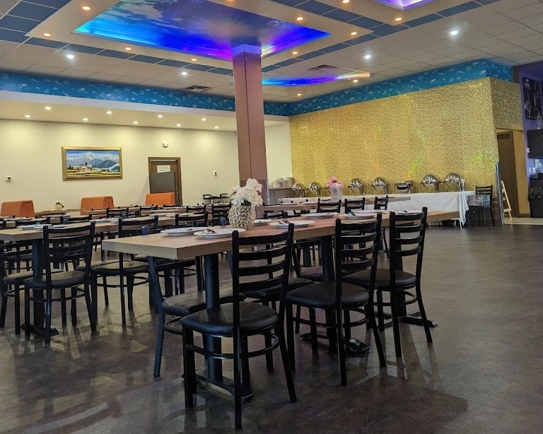 Indian restaurant atmosphere in Edmonton - Bollywood Indian Cuisine dining experience